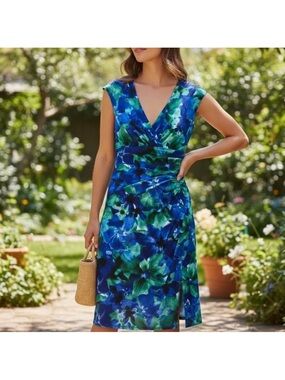 Ralph Lauren Women’s Faux Wrap Dress